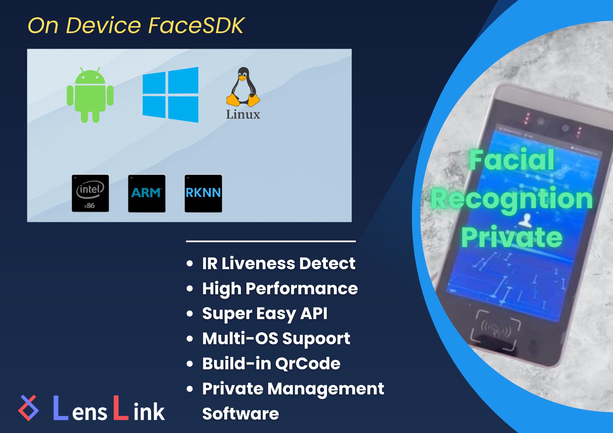 HQFaceSDK Face recognition SDK