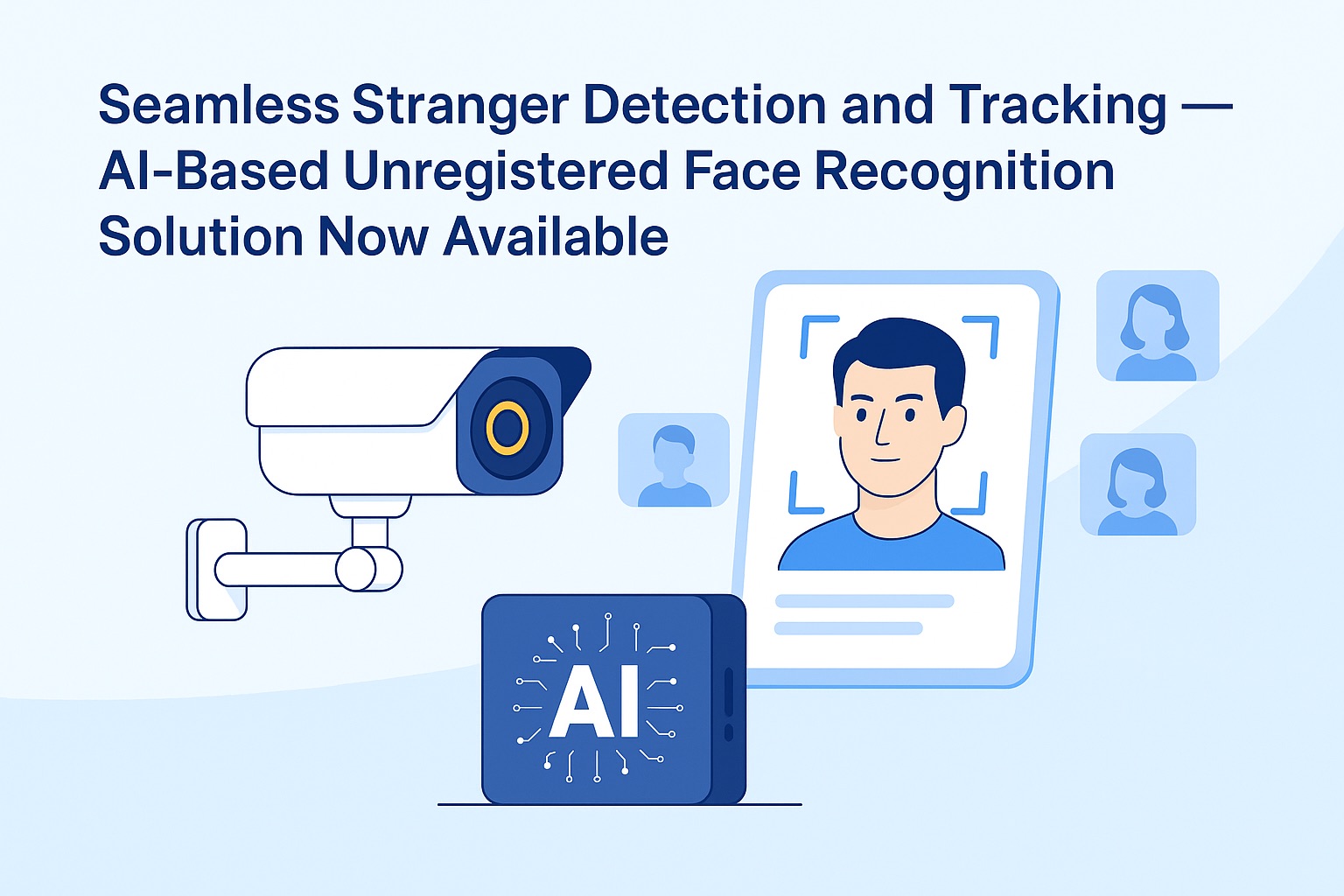 AIで登録不要の見知らぬ人物識別・動線追跡システム